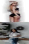 Female locking horny serious